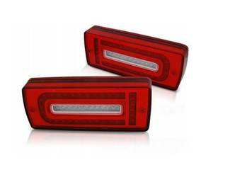 LED žárovky nové ČERVENÁ BÍLÁ pro MERCEDES W463 07-17