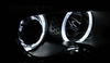 Světla BMW E46 99-03 COUPE CABRIO RINGI BLACK LED