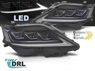 Světlomety pro Lexus RX 12-15 černé LED
