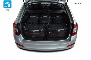 SKODA OCTAVIA KOMBI 2013+ TAŠKY DO ZAVAZADLOVÉHO PROSTORU 5 KS