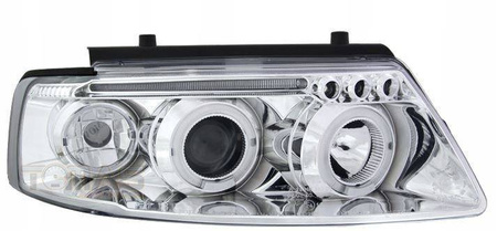Světlomety VW Passat B5 3B CHROMOVÉ KROUŽKY +