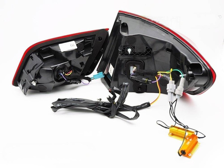 OLED červená zadní světla LED pro BMW F10 10-16