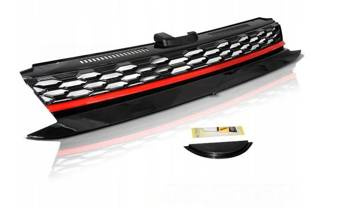 Přední mřížka Vw Golf 7 VII 17- GTI Style Red Lift