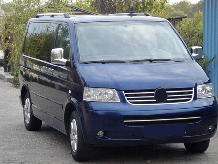 Ozdobné lišty mřížky přední masky pro VW MULTIVAN V T5 2003-2009
