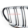 MŘÍŽKA BMW 6 F13 F12 F06 11-18 M STYLE ČERNÁ CHROMOVÁ