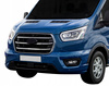 Lišty přední masky GRILL Ford Transit 2019+