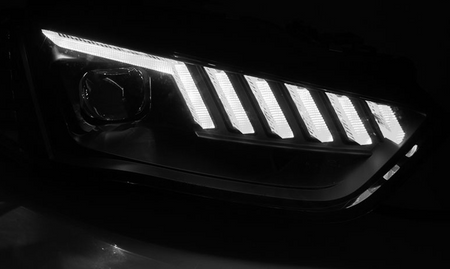 Xenonové černé světlomety pro AUDI A4 B8 12-15