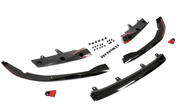 Přední lesklý černý spoiler Performance pro Bmw G22 G23 20-