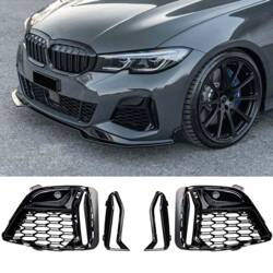 SADA MŘÍŽKY CHLADIČE BMW G20 G21 19-22 340I LOOK LESKLÝ