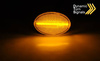 Dynamické ukazatele LED Opel Astra Corsa