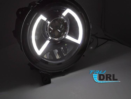 Světlomety pro Jeep Wrangler JL 18-23 DRLs