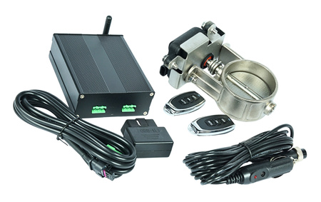 Elektrická škrtící klapka 2,5" řídicí jednotka BT modul