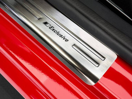 Škoda Fabia 3 prahové lišty (ocel)