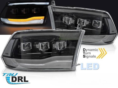 Dodge Ram 09-18 LED světla černá