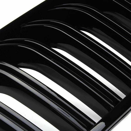 MŘÍŽKA (LEDVINOVÁ) BMW X3 X4 F25 F26 M LOOK LESKLÁ ČERNÁ