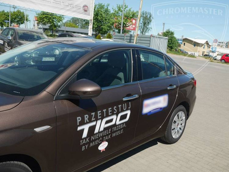 Lišty bočních oken Fiat Tipo 2015+ Sedan / Hb
