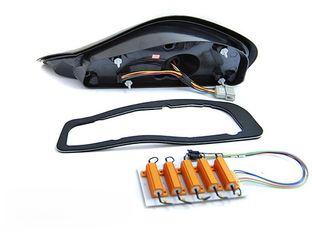 Černé LED žárovky pro Porsche Boxster 986