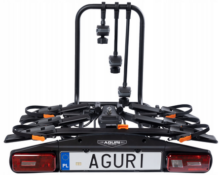 Nosič kol na tažné zařízení Aguri Active Bike PRO pro 3 kola BL