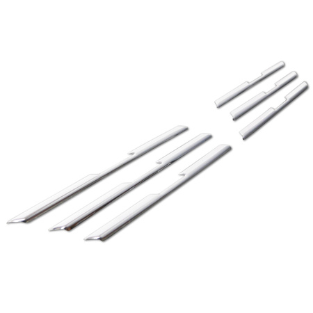 Lišty přední masky Renault Captur 2019+ gril