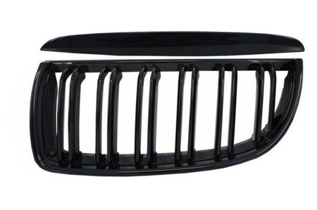 MŘÍŽKA (LEDVINOVÁ) BMW E90 E91 05-08 LESKLÁ ČERNÁ