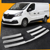 Ozdobné lišty mřížky přední masky pro RENAULT TRAFIC III 2014-2019