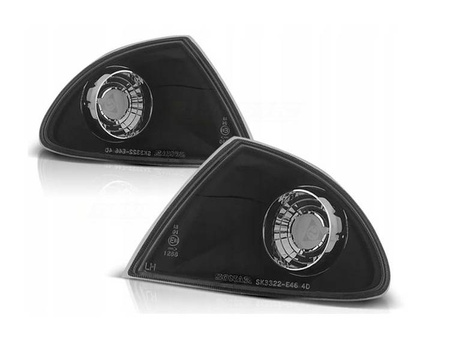 Ukazatele směru Bmw E46 Sedan Touring 98-01 Black