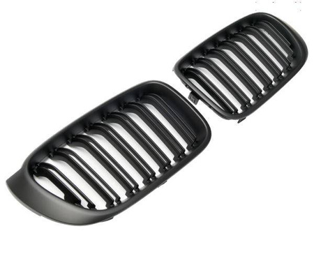 LEDVINOVÁ MŘÍŽKA BMW X3 X4 F25 F26 ČERNÁ MATNÁ