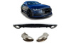 ZADNÍ DIFUZOR AUDI A7 4G 15-18 FACELIFT S-LINE RS7