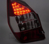 Červeno-bílé LED žárovky pro Citroen c2 03-10