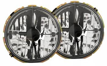 VW Golf I CHROME vnější světlomety