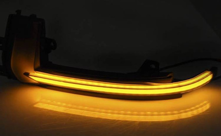 Audi A3 A4 10-15 A5 Kouřové led blikače zrcátek