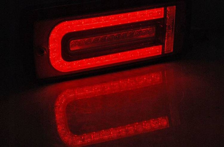 LED žárovky nové ČERVENÁ BÍLÁ pro MERCEDES W463 07-17