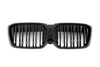 Mřížka BMW iX3 G08 LCI DOUBLE GLOSSY BLACK