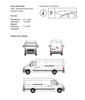 Zavazadlová střešní plošina Renault Master L4H2