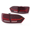 Diodové svítilny RED LED BAR pro VW Jetta VI 11-14