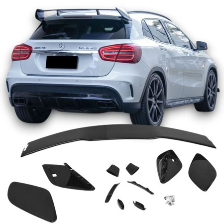 STŘEŠNÍ SPOILER MERCEDES GLA X156 ČERNÝ AMG LOOK