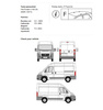 Plošinový střešní nosič Fiat Ducato L1H2
