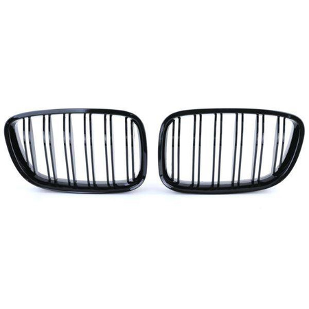 LEDVINOVÁ MŘÍŽKA BMW F07 08-17 M-STYL LESKLÁ ČERNÁ