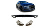 ZADNÍ DIFUZOR AUDI A7 4G 15-18 FACELIFT S-LINE RS7