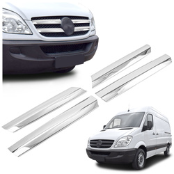 Mercedes Sprinter W906 CHROME lišty mřížky