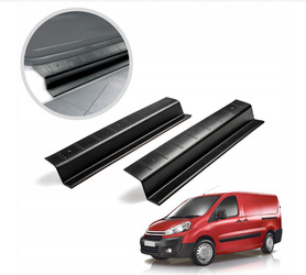 Ochranné kryty prahů dveří pro CITROEN JUMPY 2007-2016 | ABS