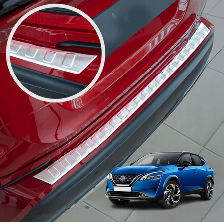 Ochranná lišta zadního nárazníku pro NISSAN QASHQAI J12 2021-