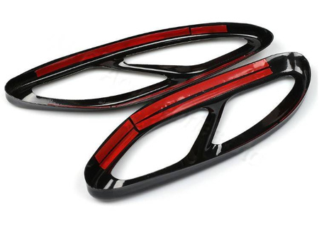 KONCOVKY TLUMIČE VÝFUKU MERCEDES ČERNÉ