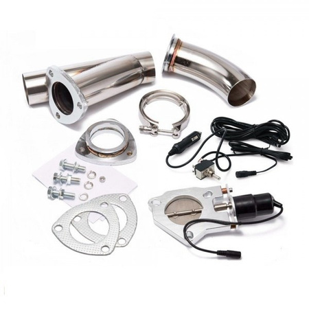 Y-trubka / tlačítko 2,5" výfukové škrticí klapky