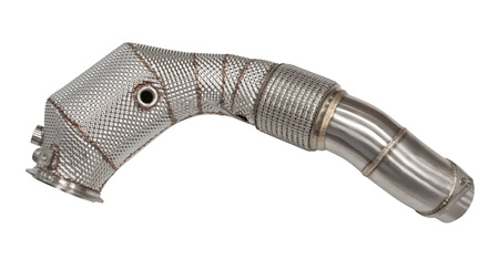 Downpipe BMW M850I/XI G14 G15 G16/M550i G30 / M650i / M750i G11 G12 s OPF N63 + tepelný štít