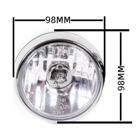 Dálková světla lightbary H3 55W 12V bílé LA1026