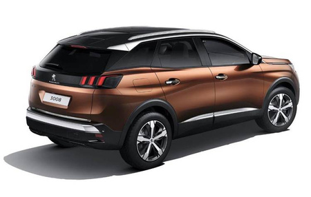 Boční dveřní lišty Peugeot 3008 2016-2021