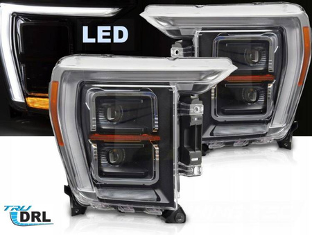 Full LED světlomety pro Ford F150 MK14 20-23