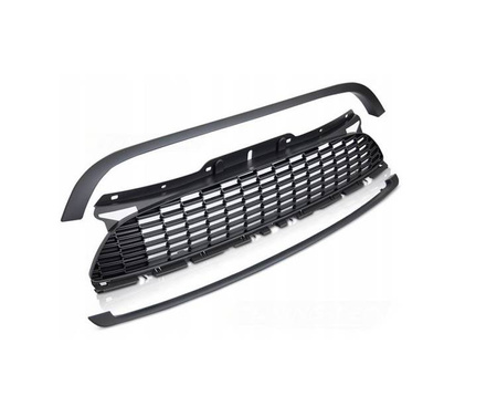 Mini Cooper černá mřížka 10-14 r56 r57 r55 jcw style matná černá