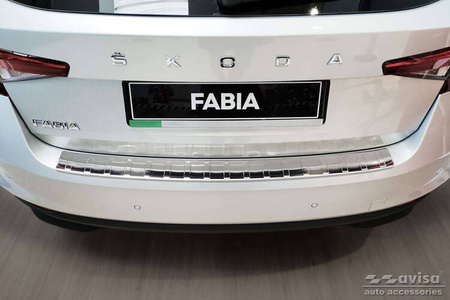 Kryt zadního nárazníku pro Škoda Fabia 4 Hatchback (ocel)